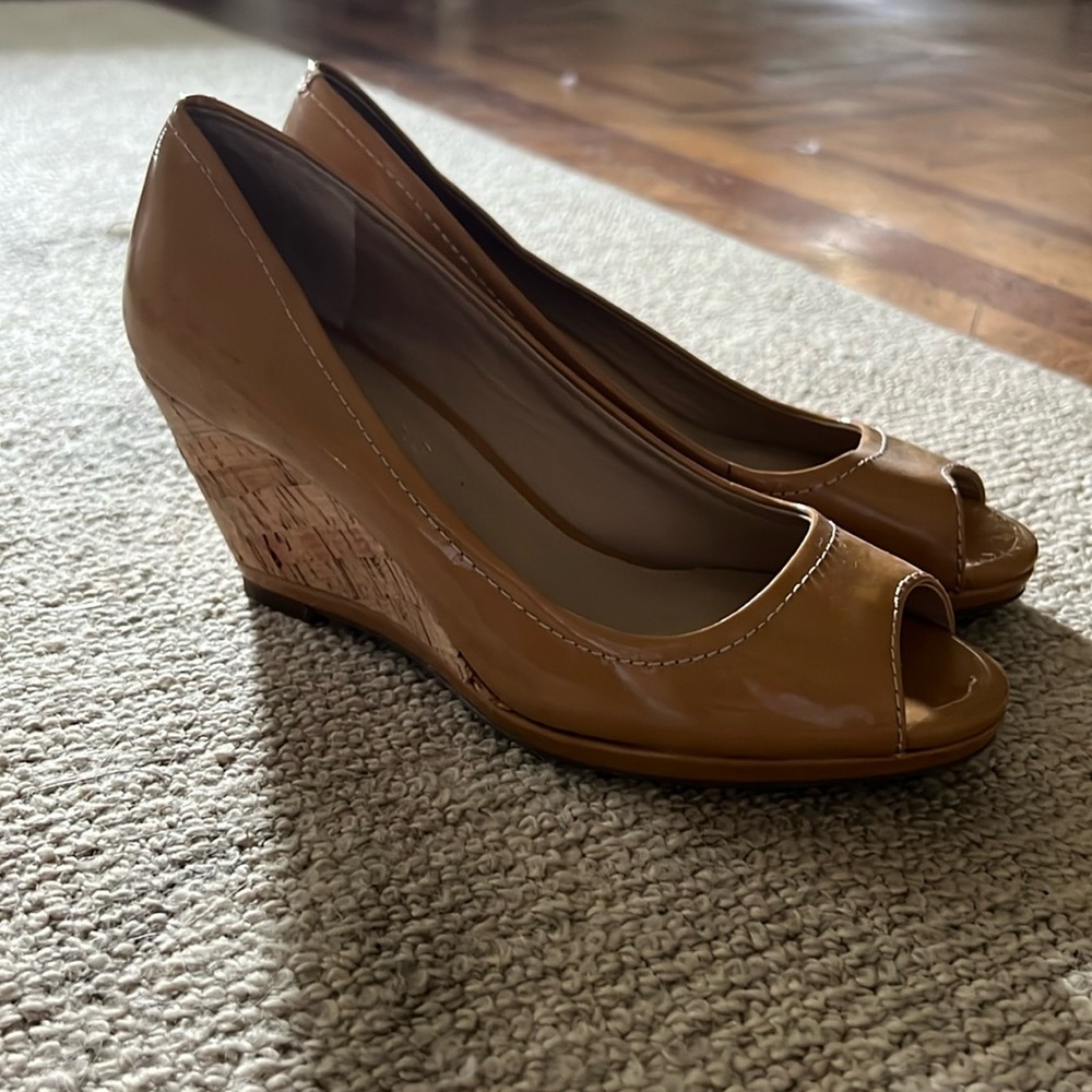 Arturo Chang leather cork heels